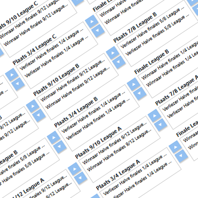 Nieuw toernooischema voor 36 of 48 teams